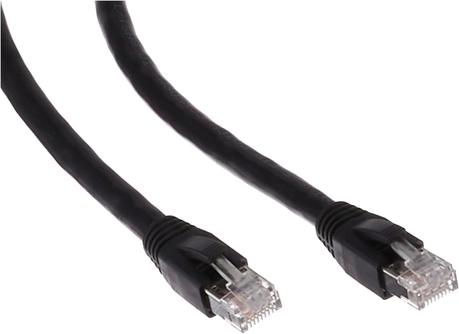 Monoprice 131106 Cat8 Ethernet Network Cable - 7 feet - Black | 2GHz, 40G, 24AWG, S/FTP - Entegrade Series : Electronics