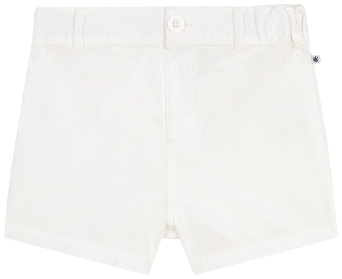 Petit Bateau A0CVP Short Blanc Bébé Garçon 18 Mois