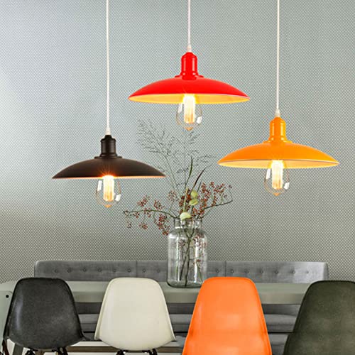 Lámpara de techo de creatividad industrial con base de lámpara vintage E27 7