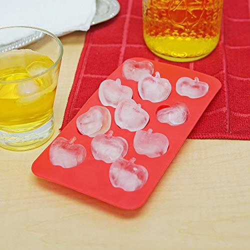 Apple Ice Cube Tray - Fairly Odd Novelties - Fun Fruit Shaped Food Molding Gift #TOP4