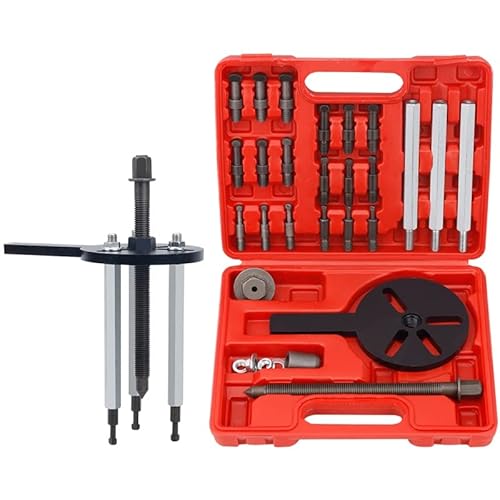 Outil de retrait d'extracteur de roulement Extracteur à trois mâchoires Outil universel de roulement à l'intérieur et à l'extérieur Extracteur multifonction (Color : Zwart, Size : Type)