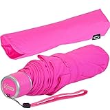 Extra leichter Regenschirm für Damen und Herren mit Freude an leuchtenden Farben, Typ Taschenschirm mit Handöffner. Verkauft durch einen deutschen Händler.