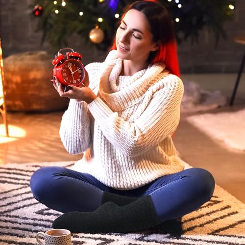 Image of Jspupifip Fluffy Socks for Women | Soft Home Slipper Socks Winter Fluffy Sleeping Christmas Sock, 6 /10 Pairs