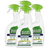 Seventh Generation Professional Disinfecting Kitchen Cleaner, Lemongrass Citrus Scent, 32 oz (4 Pack)