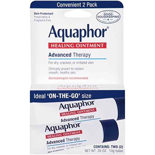 Aquaphor Healing Skin Ointment, Advanced Therapy, 2 Pack, 0.35 oz ea (Pack of 24)
