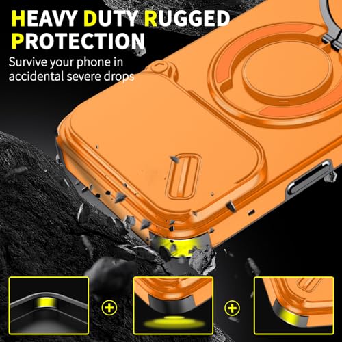 Coque iPhone 14 Pro Max robuste avec anneau magnétique et finition premium - 2