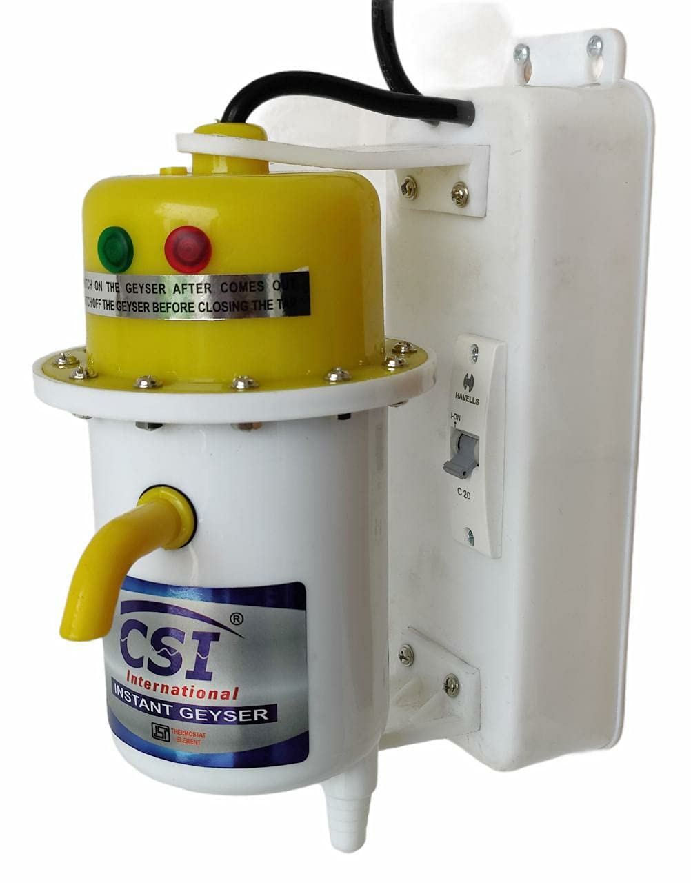 See full amazon price history chart for CSI INTERNATIONAL Instant Water Geyser 1 L Portable water heater, Made of First Class ABS Plastic, Auto Cut Off Feature with 1 Year Warranty, fitted with MCB For Home, Office, Restaurant CSI INTERNATIONAL Instant Water Geyser 1 L Portable water heater, Made of First Class ABS Plastic, Auto Cut Off Feature with 1 Year Warranty, fitted with MCB For Home, Office, Restaurant (B095GJQYNC) Amazon Price History, Amazon Price Tracker