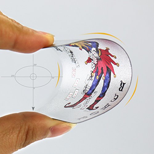 Joyoldelf Silver Foil Poker Playing Cards, Waterproof Deck Poker Card With Gift Box, Perfect For Party And Game #TOP3