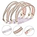 FOMIYES 2 Pairs Heel Straps for High Heels Band for Shoes Comfortable Straps for Elastic Rhinestones