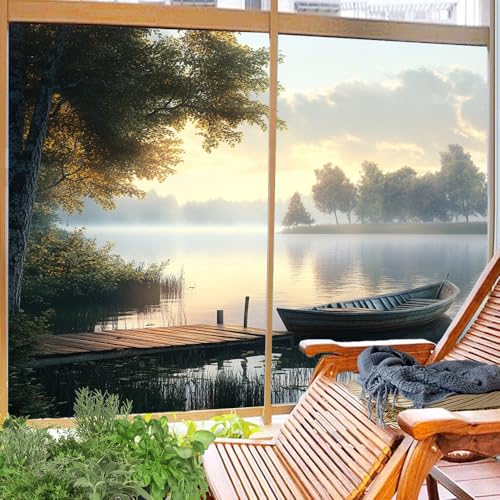 Vinilos Decorativos para Ventanas SOPIYRIO 2 Piezas 17.7x23.6 pulg miniatura 4