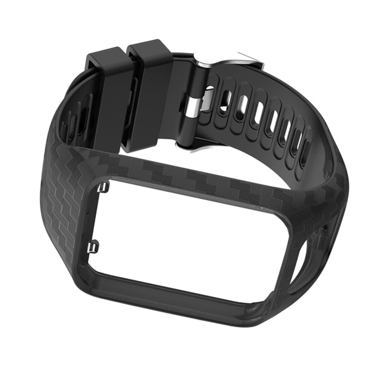 Artibetter 3piezas Correa De Reloj De Silicona Premium Para Reemplazo De Banda De Reloj Negro