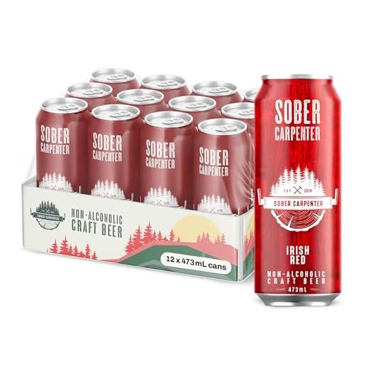 Sober Carpenter Irish Red Ale Craft Beer