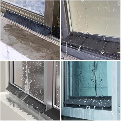 Burlete autoadhesivo de goma negra con barrera impermeable de 2,5 metros 8