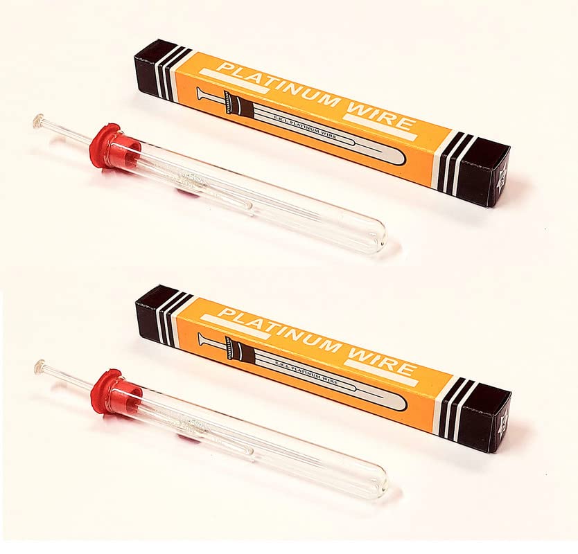 ERH India (2 Pc) E.K.I Platinum Wire for Chemistry Lab Platinum Wire Loop for Chemistry Lab and Chemistry Experiment 1 Piece