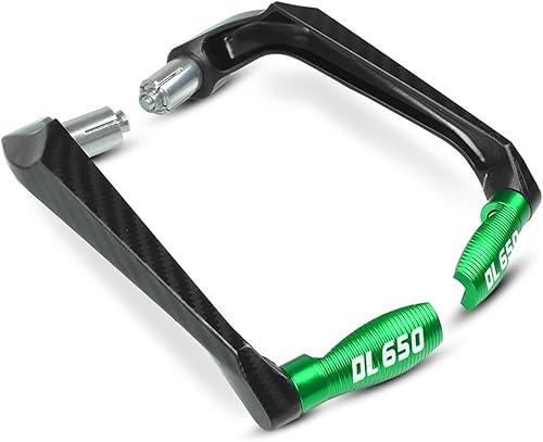 Protector de manillar de motocicleta para Suzuki DL650V-Strom 650 2004-2020 (color verde)