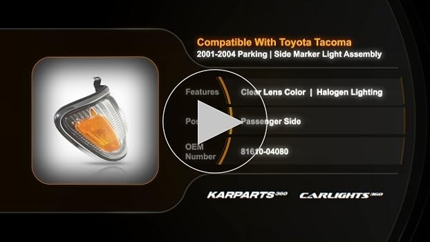 マーカー Amazon.com: For Toyota Tacoma 2001 02 03 2004 Side Marker