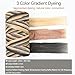 ALLWSLucky Colored 393 Feet Raffia Paper Ribbon, Colorful Packing Paper String Section Dyeing Raffia Ribbon for Gift Wrapping and DIY Decoration (Brown)