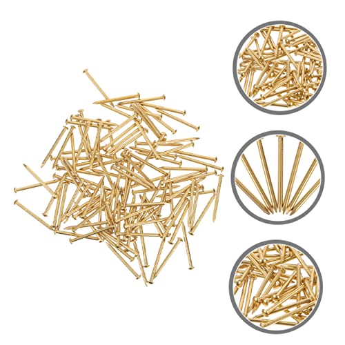 ULTECHNOVO 2030 unidades de clavos de cobre para fijación de muebles estilo antiguo, clavos decorativos fuertes para manualidades y colgar cuadros miniatura 5