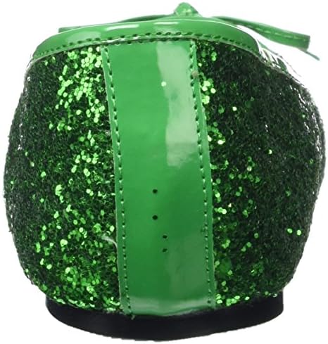 Funtasma by Pleaser Women's Star-16G Flat,Green Glitter,8 M US | Image 2