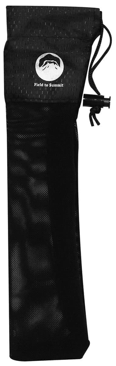 Field to Summit チタン箸 23cm OFCATCH 滑り止め 中空構造 超軽量 カトラリー 高耐久 収納袋付 調理器具 アウトドア キャンプ 旅行