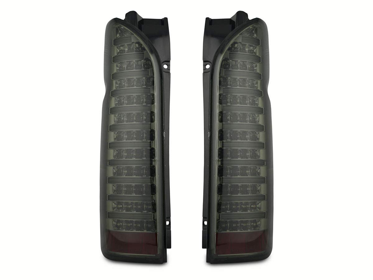 ハイエース レジアスエース LED スモークレンズ テールランプ Amazon | TRISTAR'S [ハイエース レジアスエース 200系 1型～8型] LED