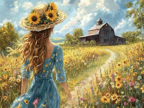 Pintar por Números de campo: arte y relajación para la decoración del hogar