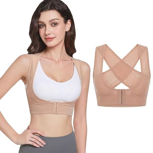 Beavorty Cinturón corrector de postura para mujer, soporte de espalda ajustable para corrección jorobada y alivio del dolor, cómodo uso diario, 11.8