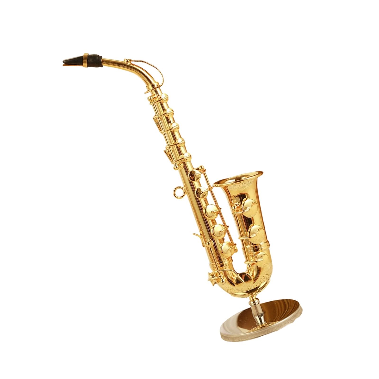 ZXFJYUIP Wind Instrument Model Ornaments Trumpet French Horn Trombone Saxophone(4)