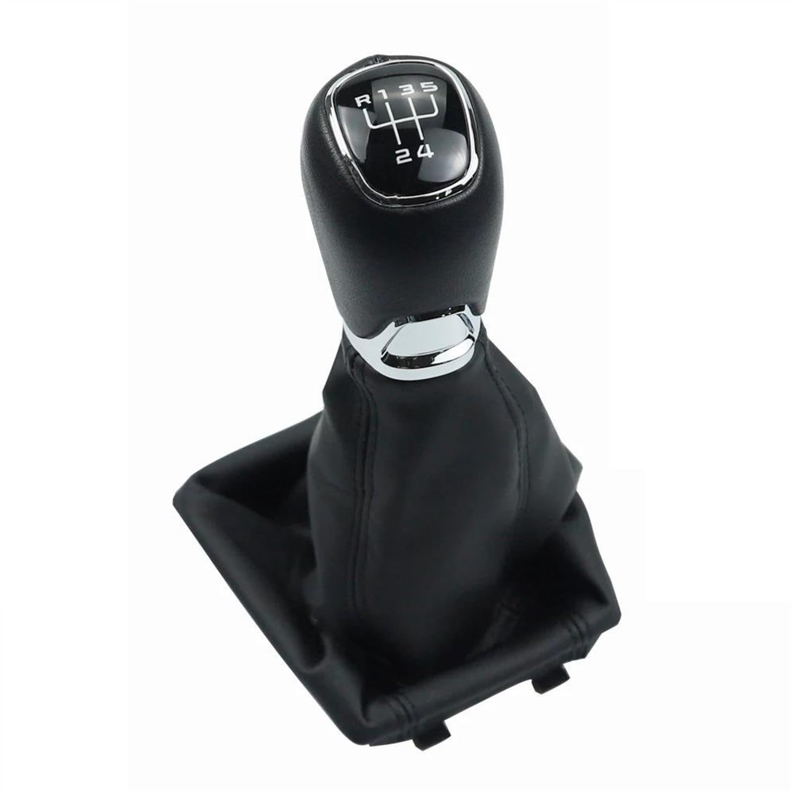 Cavinbdz 5 Speed Gear Shift Knob Lever Shifter Stick Gaiter Boot Cover Case Pu Leather For Skoda For Octavia A7 Mk3 2014 2015 2016 2017