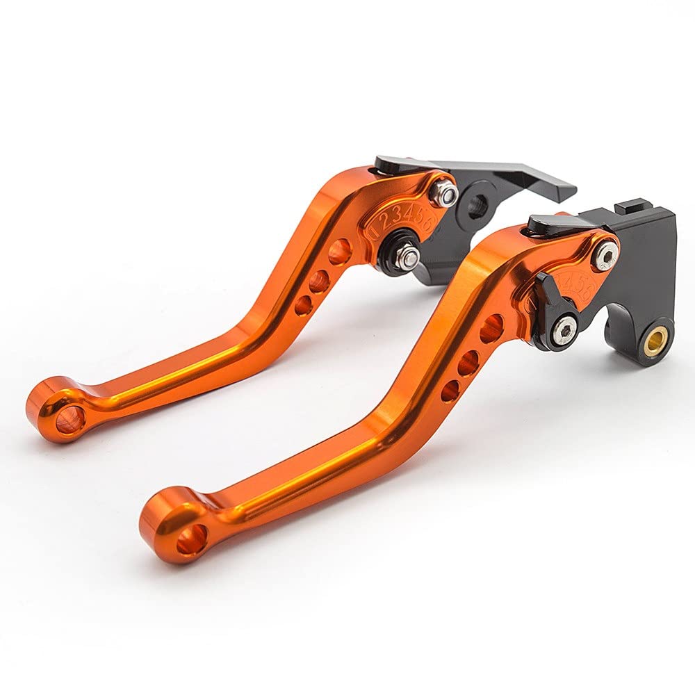 LinQianBhD Motorcycle Brake Clutch for NSR50 for NSR 50 1987 1988 1989 1990 1991 1992 1993 1994 1995 Motorcycle Brake Clutch Lever Accessories(Orange 147mm)