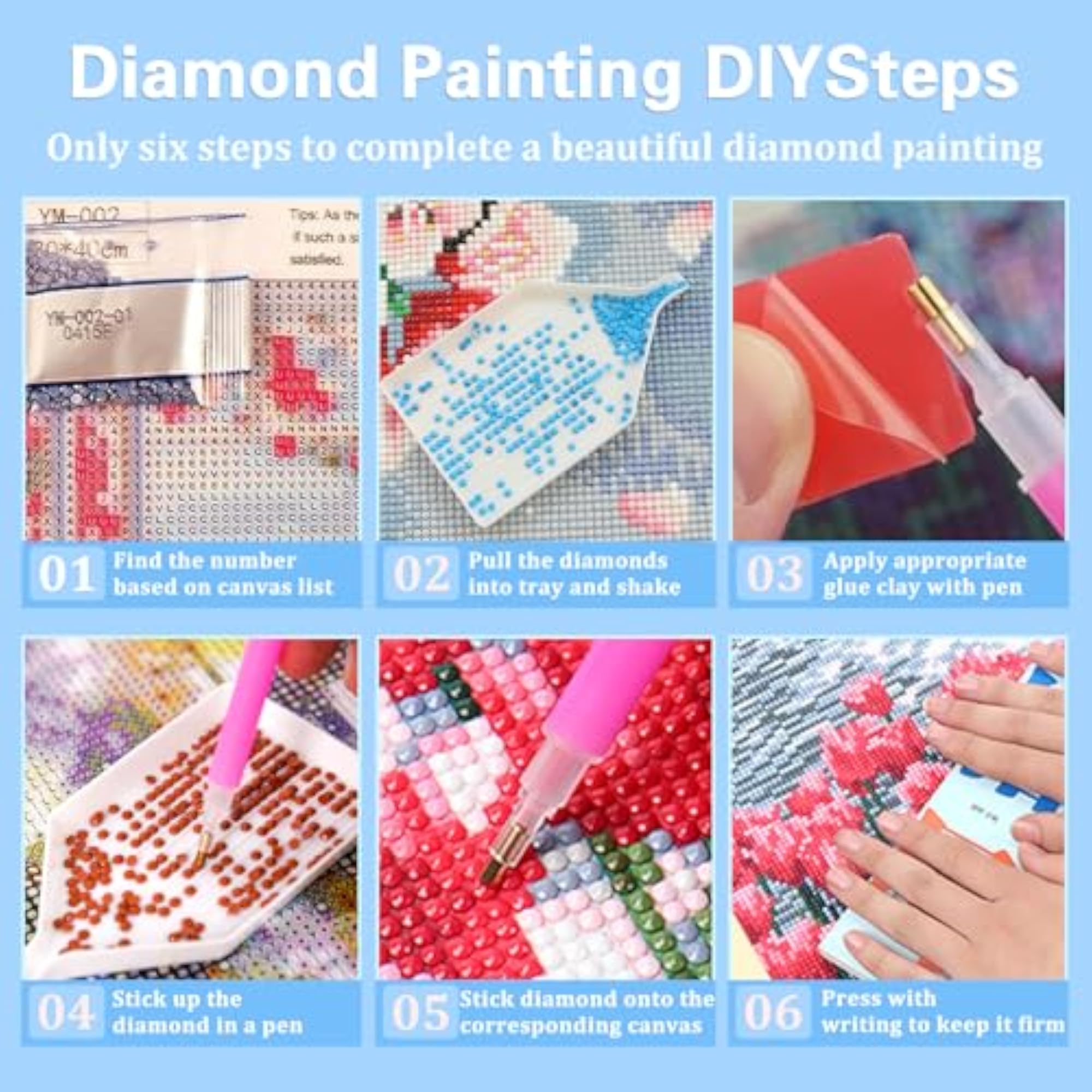 Cow Diamond Painting Kits for Adults, Bathroom Decor
