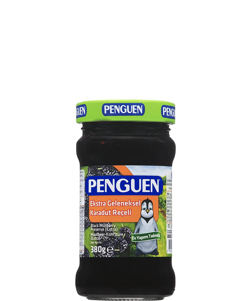 Penguen Karadut Reçeli Ekstra Geleneksel 380 Gr
