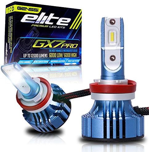 GX7 Pro LED Conversion Kit Bulbs for Headlights or Fog Lamps H11 H9