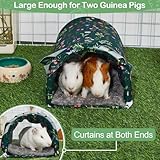 BeBeJoJo Meerschweinchen Bett Kuschelhöhle Höhle Waschbar Kaninchen Kuschelhöhle für Hamster Kaninchen Igel Chinchilla Bartagamen und Frettchen