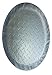 ADCO 9757 Silver Diamond Plated Steel Vinyl Spare Tire Cover J, (Fits 27" Diameter Wheel)