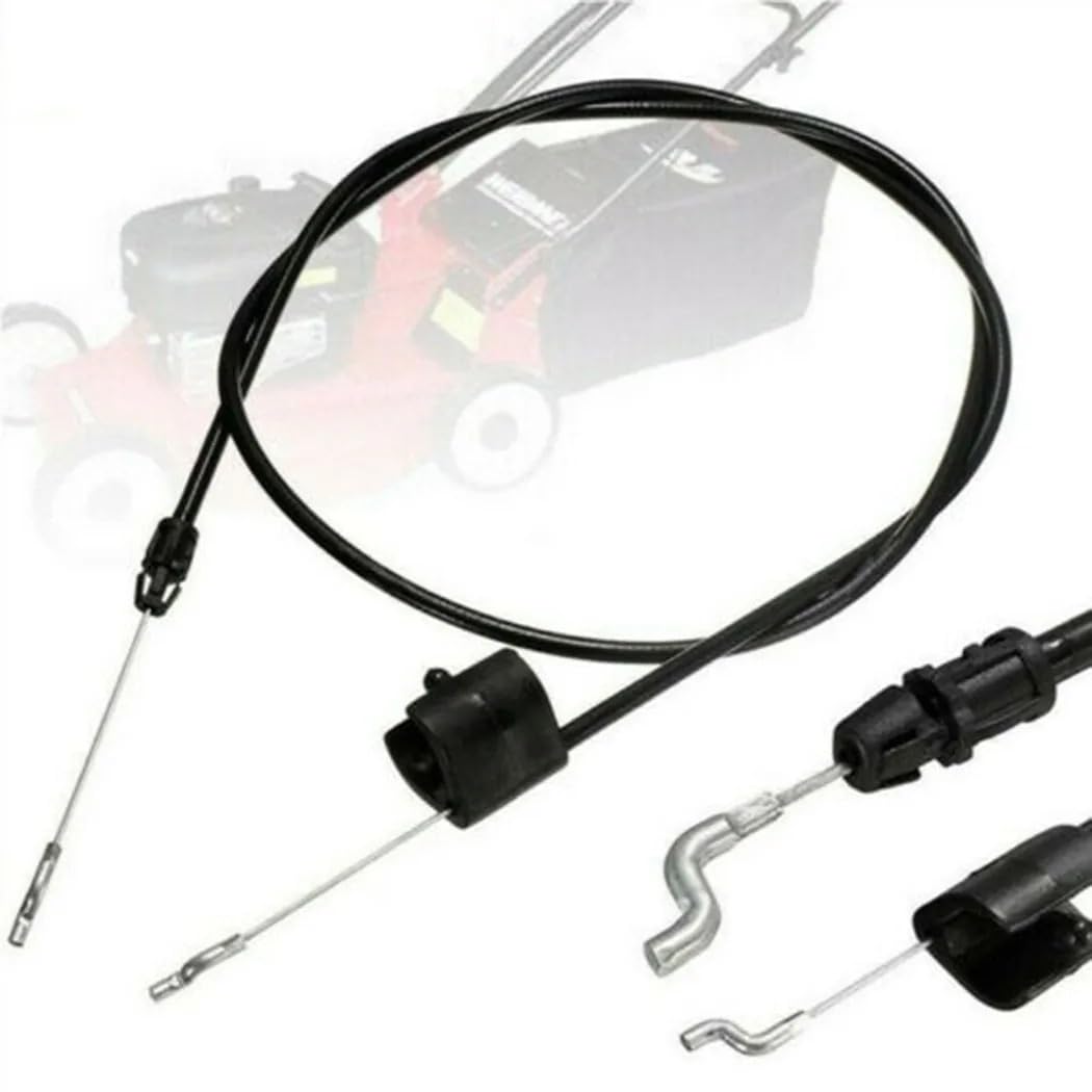 Cable de Acelerador de Repuesto con Curva en Z for cortacésped Craftsmen, Compatible con la Serie 038 (2003-2007), Longitud Total: 1360 mm.