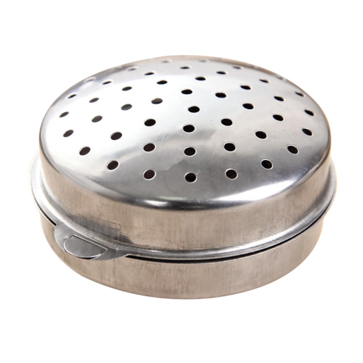 OUNONA Stainless Steel Spice Infuser Ball Large Seasoning Strainer for Tea and Soup Multi Use Kitchen Gadget with Fine Slots for Easy Filtering and Cleaning