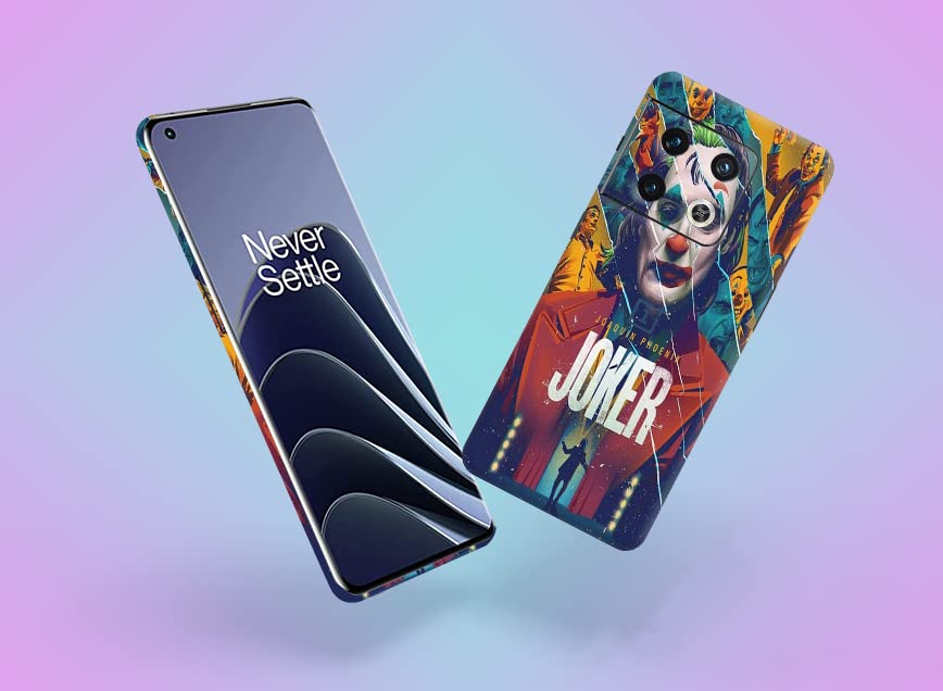 Image of Joker Text Skin Back Protector Film Ultra Thin Scratch Resistant Vinyl (Not Case and Cover) for OnePlus 10 Pro 5G