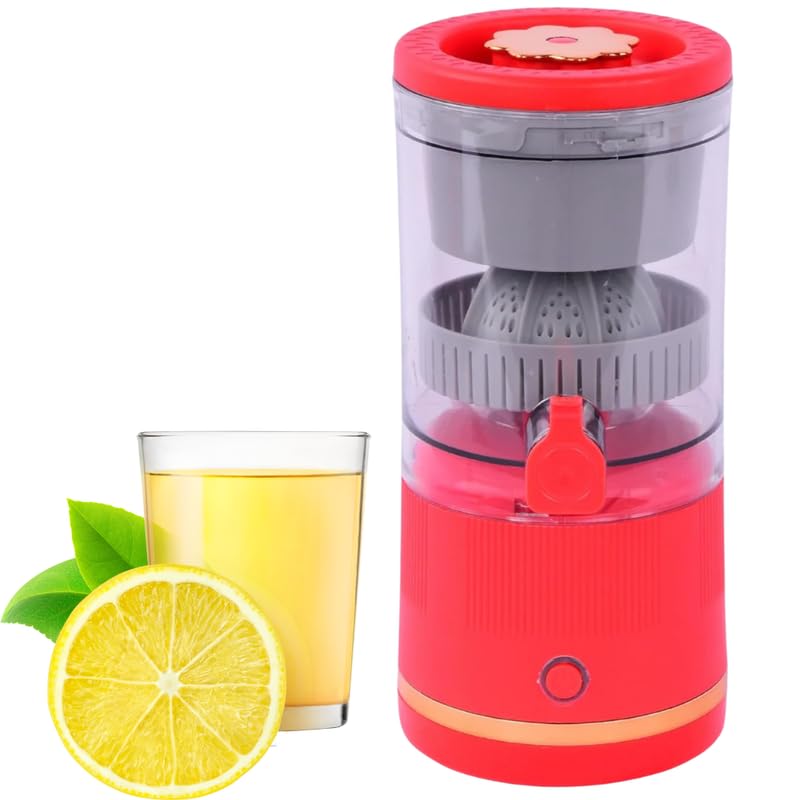Drumstone 𝐄𝐱𝐜𝐥𝐮𝐬𝐢𝐯𝐞 𝐰𝐢𝐭𝐡 𝟏𝟓 𝐘𝐞𝐚𝐫𝐬 𝐖𝐚𝐫𝐫𝐚𝐧𝐭𝐲 Rechargeable Wireless Citrus Juicer & Orange Squeezer - Portable USB Charging Electric Juicer for Mosambi, Oranges, Lemons-image-30