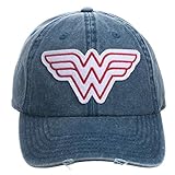 Bioworld Wonder Woman Comic Book Superhero Distressed Dad Hat
