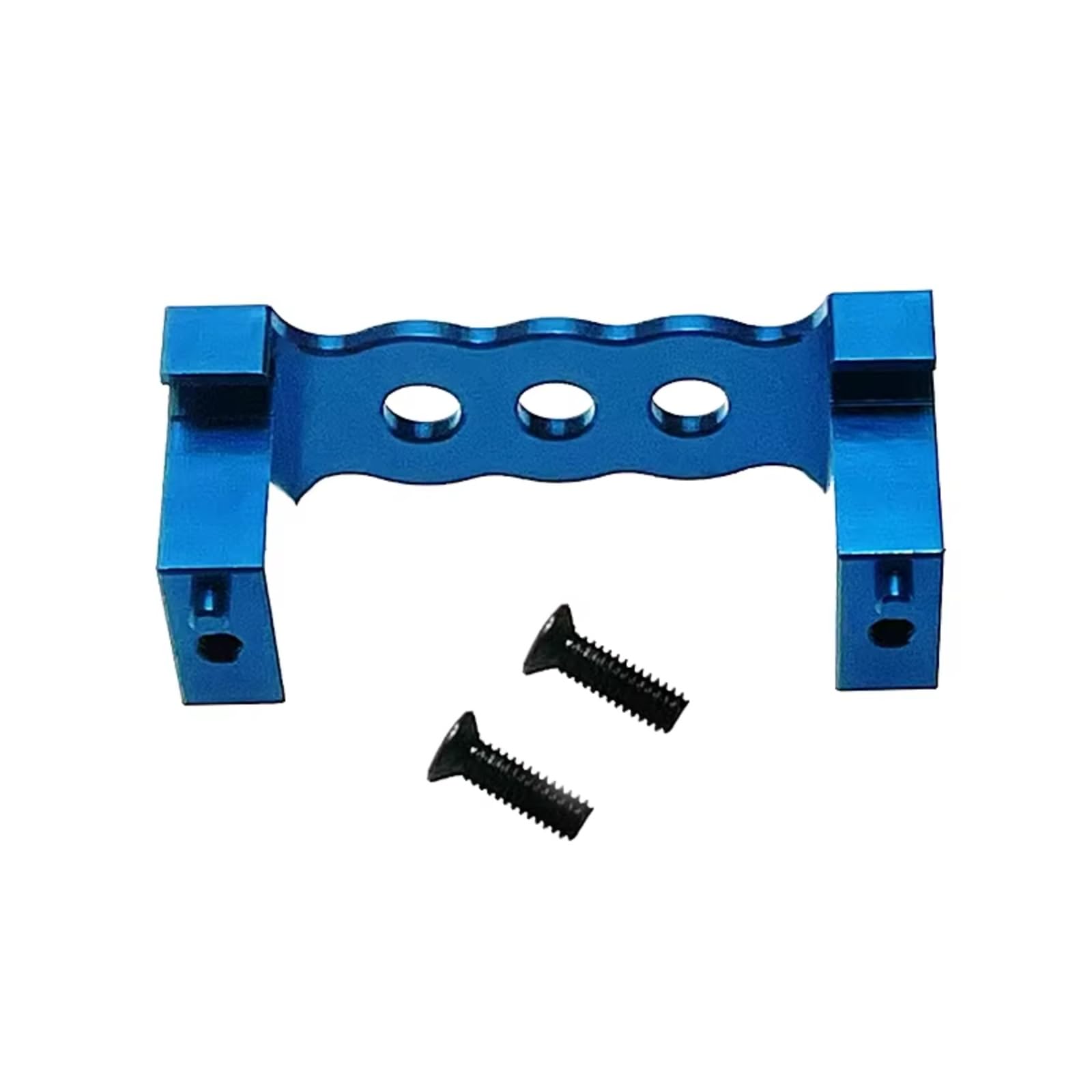 RC Car Accessories for Wltoys 144001 124016-17-18 124019 Servo Motor Bracket RC Car Tracked Car Upgrade Accessories Parts Replacement Use(Blue)