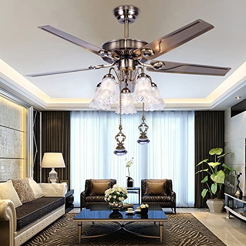 Image of 2pcs Purple Crystal Fan Pull Diamond Drop Vintage Ceiling Pull Chain Extender with Connector