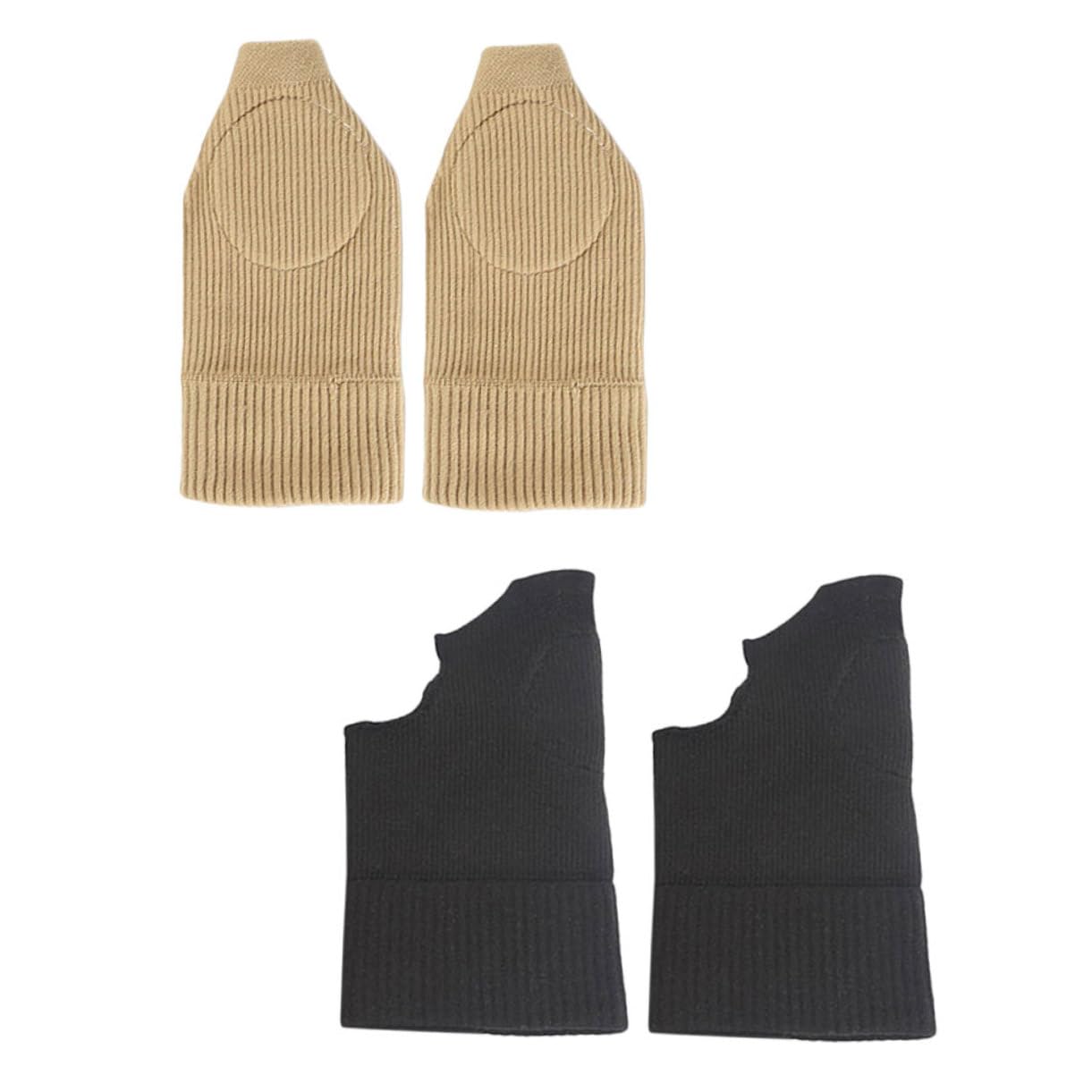 Healeved 4Pcs Comfortable Sports Wrist Protectors Breathable Wrist Brace for Weightlifting and Training Ergonomic Design for Men Women