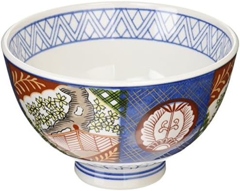 山下工芸(Yamasita craft) 桜錦間取牛丼 14.2×14.2×8.8cm 38218-188