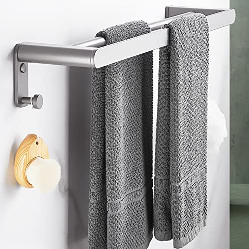 Porte-serviettes aluminium antirouille avec crochets de cuisine - 2