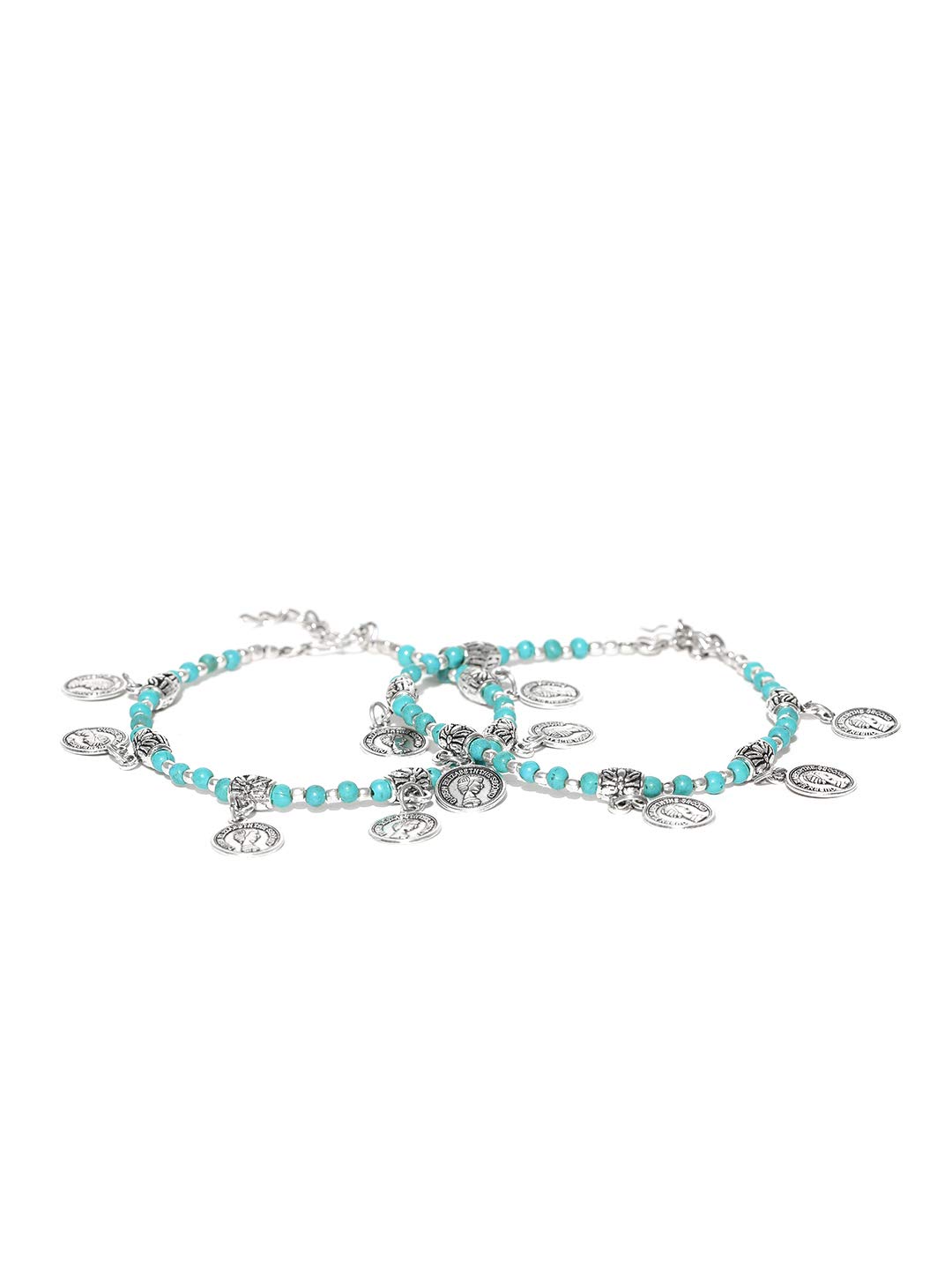 See full amazon price history chart for PRITA Designer Silver Plated Latest Adjustable Traditional Payal Anklets Pair for Women and Girls with Turquoise Blue Beads PRITA Designer Silver Plated Latest Adjustable Traditional Payal Anklets Pair for Women and Girls with Turquoise Blue Beads (B0761Y3C4V) Amazon Price History, Amazon Price Tracker
