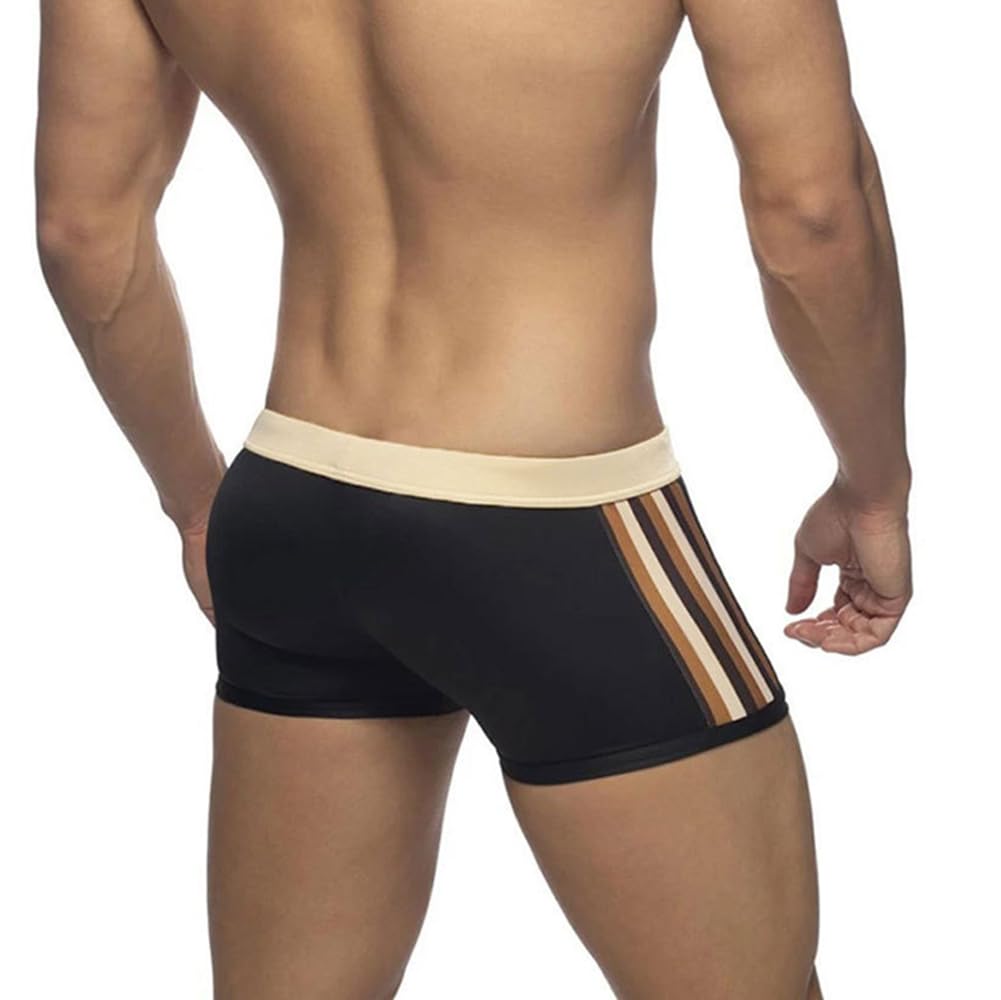 LikeJump - Traje de baño para hombre, bañador para surf, parte inferior de bikini