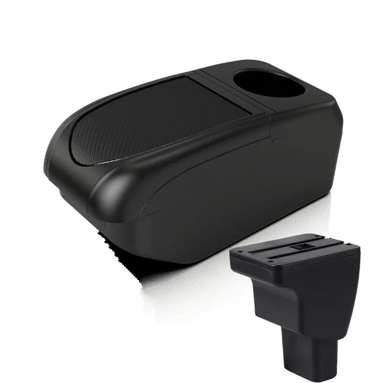 Dtsgcx A1 Black For Hyundai I10 Car Interior Parts Details Retrofit Armrest Storage Box Styling Accessories(A1 Black)
