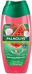 Palmolive Sabonete líquido Naturals Hidratação Refrescante Melancia e Lichia 250ml