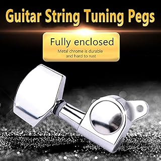6Pcs Clés Chevilles Mécaniques Accordeurs Tuners à Cordes Têtes Fermés Pièces de Rechange pour Guitares Electriques… - Les Beatles, Paul McCartney, John Lennon, RIngo Starr, George Harrison 6Pcs Clés Chevilles Mécaniques Accordeurs Tuners à Cordes Têtes Fermés Pièces de Rechange pour Guitares Electriques… – Image 5